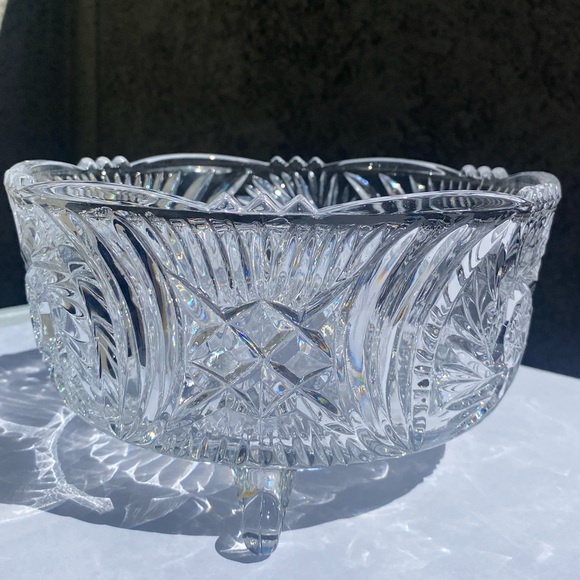 Vintage Crystal Bowl✨ by Crystal Clear Industries - Picture 12 of 15